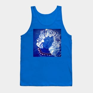 Blue Lady Tank Top